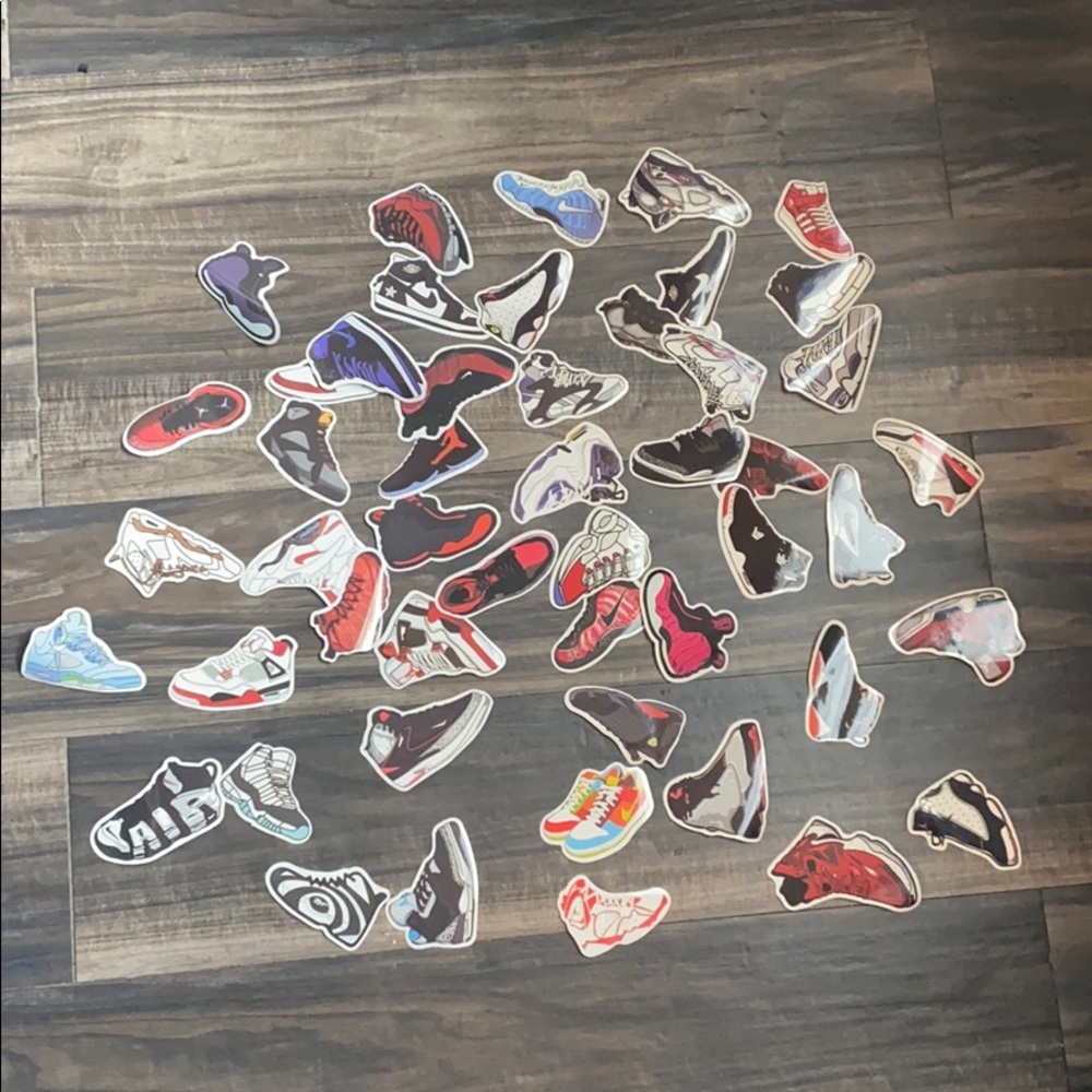 Sneaker Computer Stickers